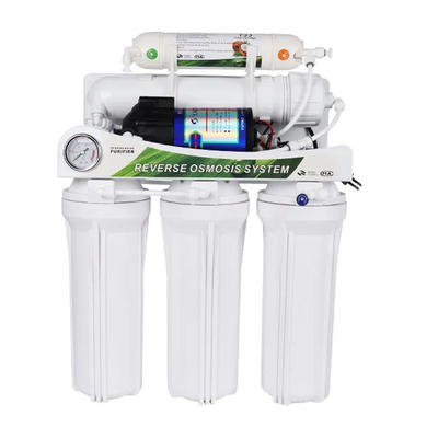 kaufen 5 Stadiums-Haushalts-Wasser-Reinigungsapparat-Umkehr-Osmose mit ebenem Selbstsoem online manufacture