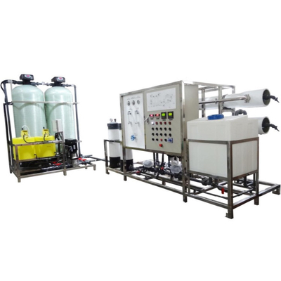 kaufen Beweglicher Wasserreiniger für kommerzielle Zwecke 500L 1000L Umkehrosmose Trinkwasserreinigungsanlage 2000LPH Frp Tank Brackwasser Entsalzungsanlage Brackwasserreinigungsanlage online manufacture
