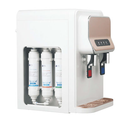 3 Stadiums-Umkehr-Osmose-Wasserspender, R134a-Tafelwasser-Zufuhr-weiße Farbe