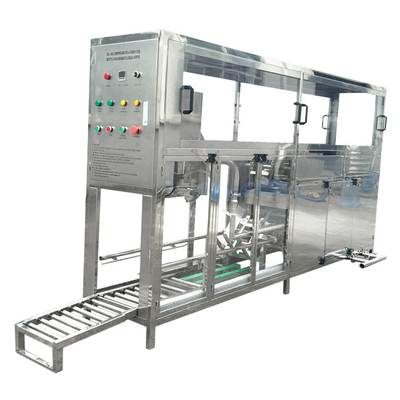 5 Gallone HAUSTIER automatisches Wasser-Flaschenabfüllmaschine 100BPH mit waschender mit einer Kappe bedeckender Funktion