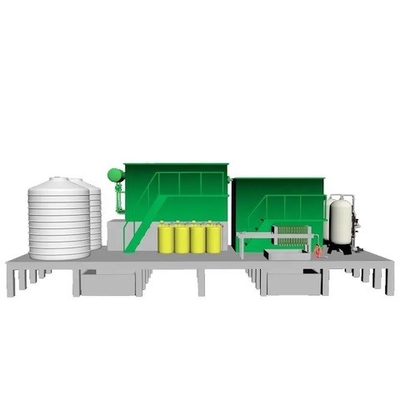 Industrielle städtische Abwasserbehandlungs-Ausrüstung mit PLC-DCS-Kontrollsystem