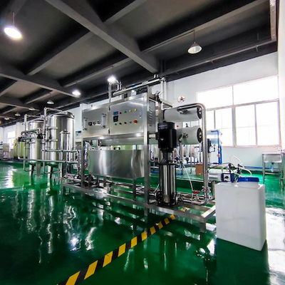 5000 lph Industriewasserbehandlungsanlage mit Edelstahlvorbehandlungstank und Rohrleitung