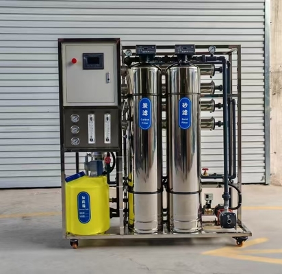 500LPH Edelstahl-Wasserreinigungspumpe für Lebensmittel Getränke Chemische Fertigung & Farm-Systeme 220V PLC Kernkomponenten
